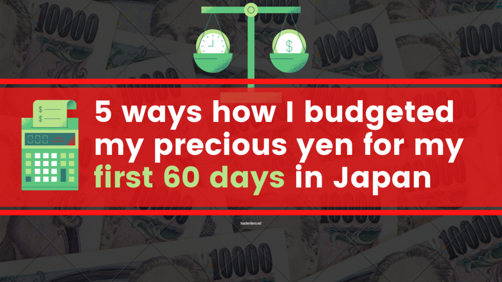 how to save money in Japan