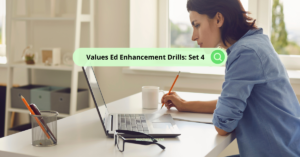 Values Ed Enhancement Drills: Set 4