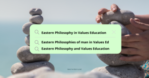 Eastern Philosophy in Values Education