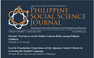 Experiences of the Japanese Senior Citizens in Learning the English Language