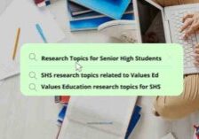 Research Topics for Senior High Students